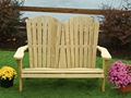 Fanback-bench